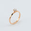 Individual ring model in 585 red gold
