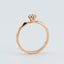 Individual ring model in 585 red gold