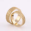 Wedding rings "Vyshyvanka" with ornaments from the Kyiv region