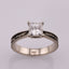 Custom Ring Design in White Gold