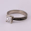 Custom Ring Design in White Gold