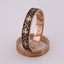 Wedding rings "Vyshyvanka" with ornaments from the Kyiv region