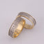 Wedding rings "Vyshyvanka" with ornaments from the Kyiv region