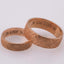 Wedding rings "Vyshyvanka" with ornaments from the Kyiv region