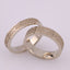 Wedding rings "Vyshyvanka" with ornaments from the Kyiv region