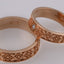 Wedding rings "Vyshyvanka" with ornaments from the Kyiv region
