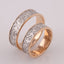 Wedding rings "Vyshyvanka" with ornaments from the Kyiv region