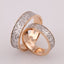 Wedding rings "Vyshyvanka" with ornaments from the Kyiv region