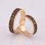 Wedding rings "Vyshyvanka" with an ornament of Lviv region