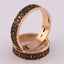 Wedding rings "Vyshyvanka" with an ornament of Lviv region