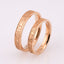 Wedding rings "Vyshyvanka" with ornaments from Rivne region