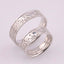 Wedding rings "Vyshyvanka" with ornaments from the Kyiv region