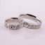 Wedding rings "Vyshyvanka" with ornaments from the Kyiv region