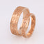 Wedding rings "Vyshyvanka" with ornaments from Rivne region