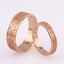Wedding rings "Vyshyvanka" with ornaments from Rivne region