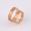 Wedding rings "Vyshyvanka" with ornaments from Rivne region