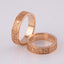 Wedding rings "Vyshyvanka" with ornaments from Rivne region