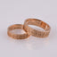 Wedding rings "Vyshyvanka" with ornaments from Rivne region