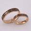 Wedding rings "Vyshyvanka" with ornaments from Rivne region