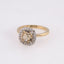 Individual ring model in 585 white gold