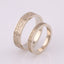 Wedding rings "Vyshyvanka" with ornaments from Rivne region