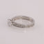 Individual ring model in 585 white gold