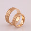 Wedding rings "Vyshyvanka" with ornaments from the Kyiv region